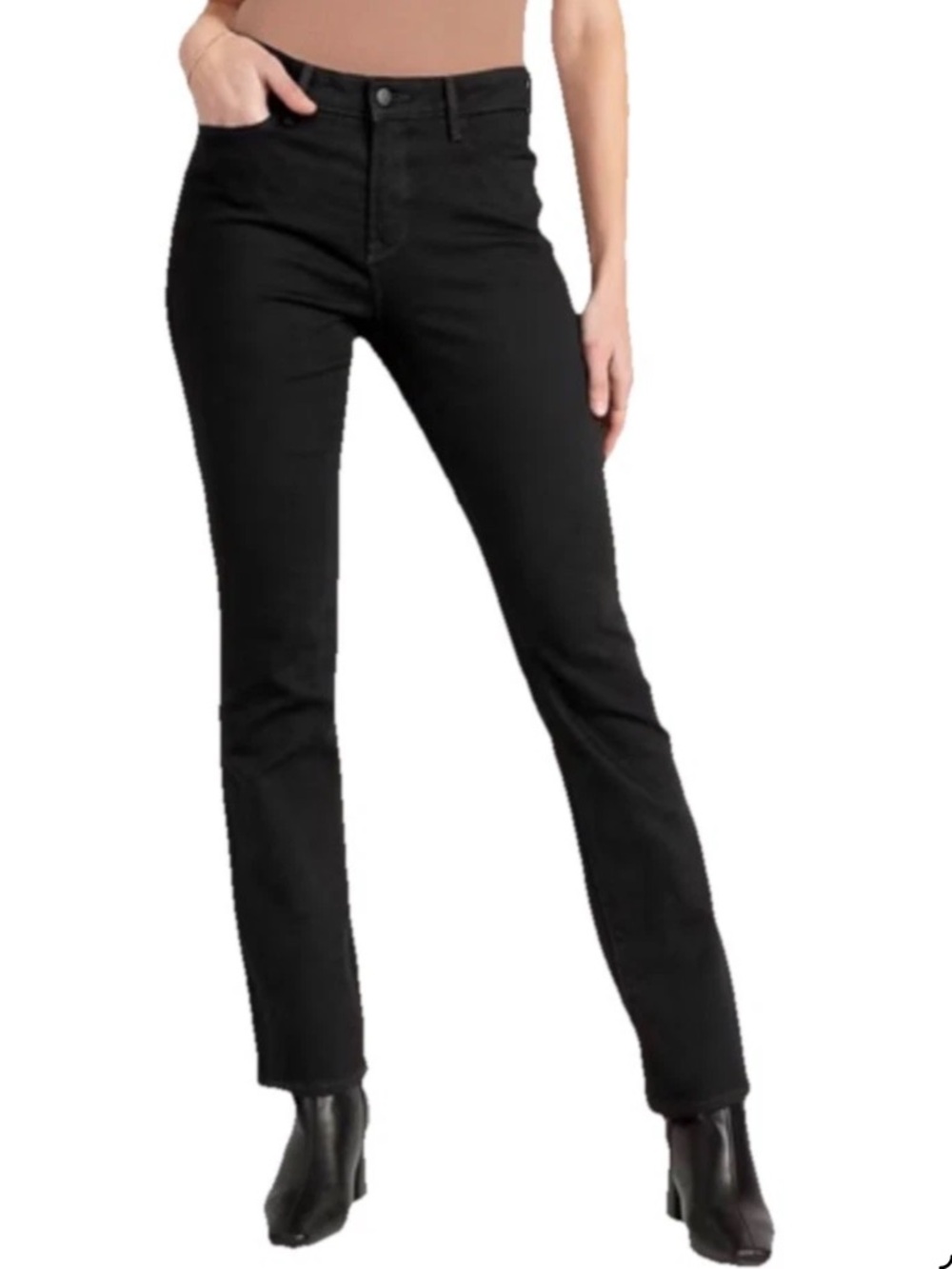 Old Navy Women’s High-Rise Kicker Boot-Cut Stretch Jeans -Size 16 Tall-Black-NWT